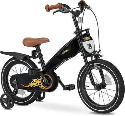 Imagen del producto de Bicicleta infantil de 12/14/16 pulgadas | Equilibrio 3 en 1 | Con sillín y manillar ajustables | Para niños y niñas, de 3 a 6 años