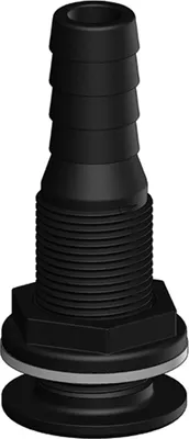 Produktbild von Trudesign Durchführung Composite schwarz 1 1/2" -38mm