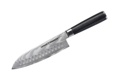 Produktbild von Samura DAMASCUS Santoku, Santokumesser, 18 cm, Damaszener Stahl, 1 Stück(e)