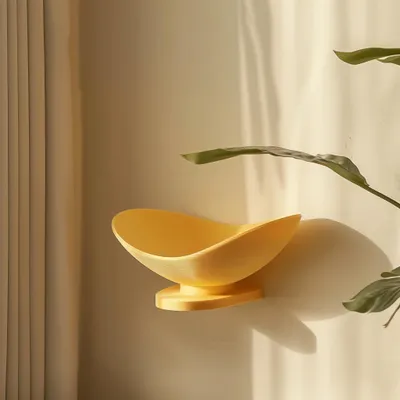schalenförmiges Wandregal – Decords Wandregal, Produktansicht 1