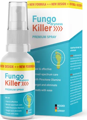 Produktbild von Fungo Dryness Killer Spray | Pflegespray für Füße und Nägel (1 Flasche á 50ml) 1x