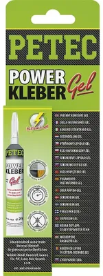 Produktbild von PETEC Sekundenkleber Power Kleber Gel 93720 superschnell 20 g