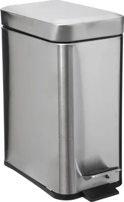 Produktbild von 5 five simply smart - Rechteckiger mülleimer soft close inox 5l