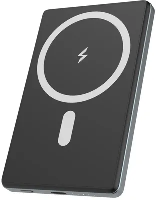 Produktbild von Felixx PBMS2-5K-DG, 5000 mAh, Lithium Polymer (LiPo), Kabelloses Aufladen, Dunkles Grau