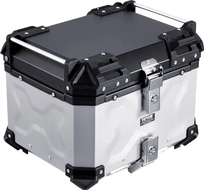 Immagine prodotto di Bauletto universale per moto da 45 litri con rivestimento in pelle