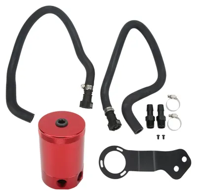 Image de Kit de bac de récupération d'huile blindé en alliage d'aluminium, pièce de rechange pour Camaro SS 6,2 l à partir de 2016, rouge