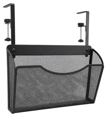 Schreibtisch-Organizer, hängend, verstellbar, Schwarz