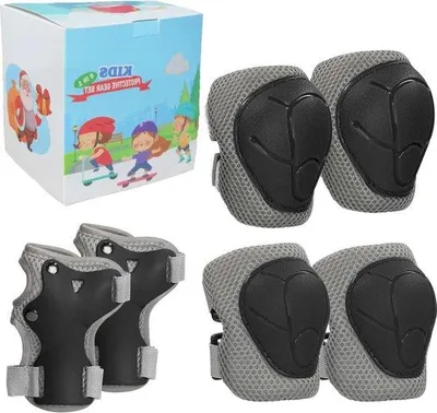 Produktbild von Famanu Schutzausrüstung Kinder 2-8 Jahre - Schwarz