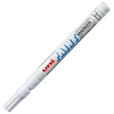 Obrázek produktu pro Uni-Ball Paint PX-20, Bílá, Vícebarevný, 1 barva/barev, Jemný / střední, Kuličkový hrot, Kulatý