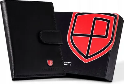 Obrázek produktu pro Peterson pánská peněženka z přírodní kůže černá RFID 13,5x9,5 cm