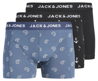 Obrázok produktu pre JACK & JONES Jaccentral – 3 páry detských boxeriek