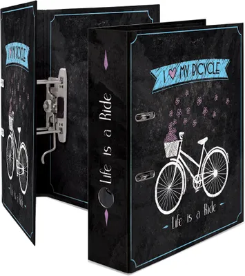 Produktbild von HERMA Motivordner "Shabby Chic Bicycle" DIN A4