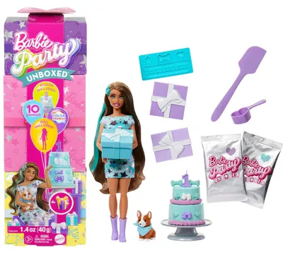 Image de Poupée Barbie Party Sans Boîte 3