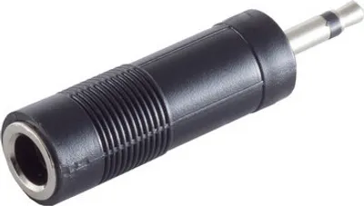 Produktbild von Klinkenstecker Mono 3,5mm/Klinkenbuchse Mono 6,3mm