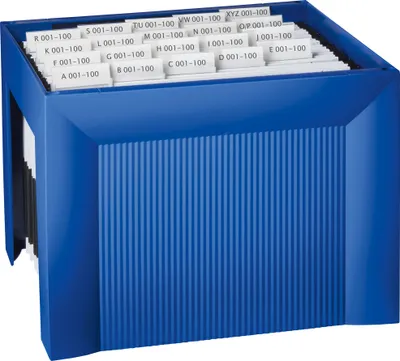 Obrázok produktu pre HAN 1905-14 - Polystyrol - Blau - 35 Blätter - 360 mm - 264 mm - 320 mm