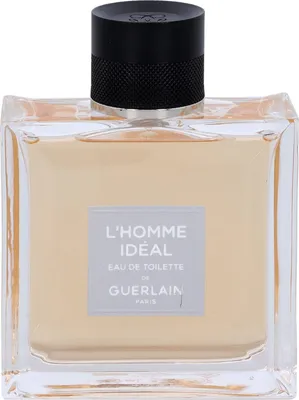 Produktbild von Guerlain L'homme Idéal, Männer, 100 ml, Nicht nachfüllbare Flasche, Zitrus, Orangenblüte, Rosmarin, Mandel, Tonka-Bohne, Zedernholz, Vetiver
