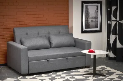 Zdjęcie produktu dla Sofa rozkładana z funkcją spania PAULINIO szara