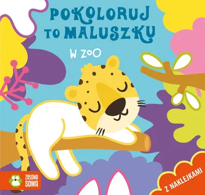 Immagine prodotto di W zoo. Pokoloruj to maluszku - Ewelina Protasewicz