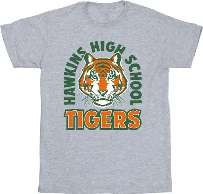 Produktbild von Netflix - "Stranger Things Hawkins" T-Shirt für Herren BI45680 (S) (Grau)