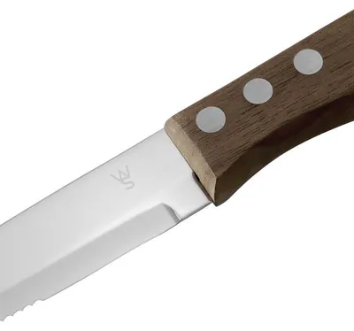 Produktbild von Steakmesser Set, mit Pakkaholzgriff, 25 cm