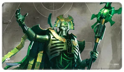 Produktbild von Ultra Pro Playmat - Necron Codex Aligned - Stitched