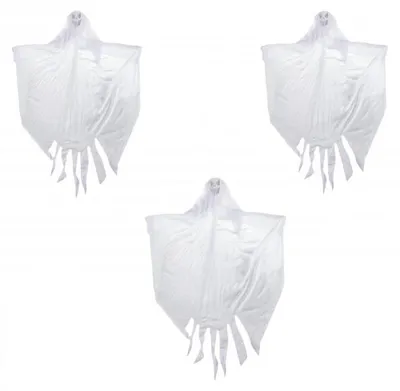 Obrázek produktu pro Ruhhy 25957 Halloweenská dekorace ve tvaru ducha 75 cm, 3 ks