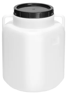 Image de Fût en plastique Garronda 50 L Fût et récipient carrés sans BPA avec couvercle GD-0088, blanc