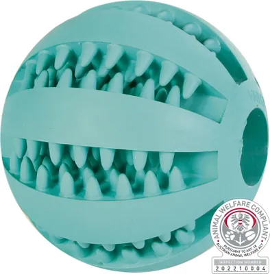 Produktbild von Trixie Denta Fun Ball mit Minzgeschmack - 7 cm