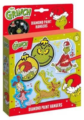 Image de Peinture au diamant Kersthangers Maken The Grinch