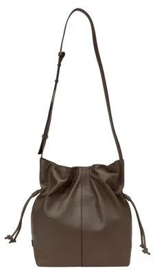 Produktbild von Marc O'Polo Leder Umhängetasche Schultertasche Sienna Hobo Bag Mossy Earth dunkelbraun