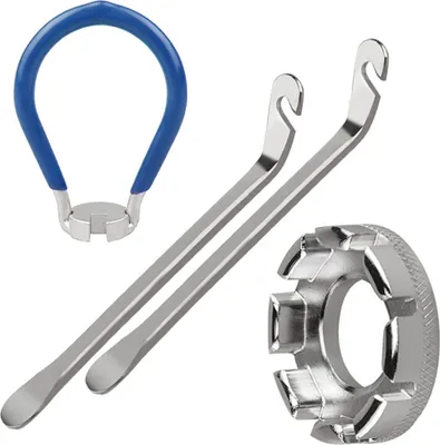 Obrázok produktu pre 4-pack bicykel špice nástroj Bicycle špice kľúč vreckový nástroj 6 v 1 bicykel ráfik obliekanie nástroj Správny nástroj s pákou pneumatiky