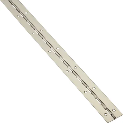 Produktbild von Stangenscharnier 1000 x 32 x 1,0 mm Edelstahl poliert Türband Klavierband Bandscharnier von SOTECH