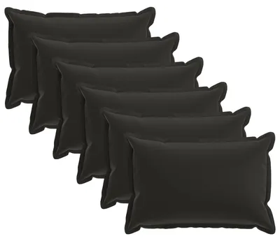 Obrázek produktu pro vidaXL Povlak na polštář, 6 kusů, materiál: dřevo, vícebarevný, rozměry: 50 x 80 cm, materiál: polyester