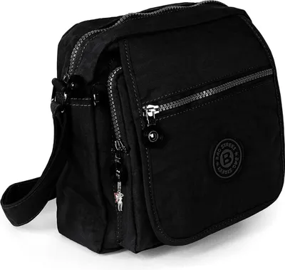Produktbild von Bag Street Nylon Tasche Damenhandtasche schwarz 20x22x10 D2OTJ218S