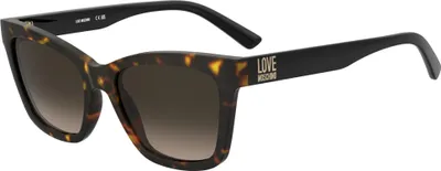 Produktbild von Moschino Love MOL096/S Havana 55/18/140 Damen Sonnenbrillen