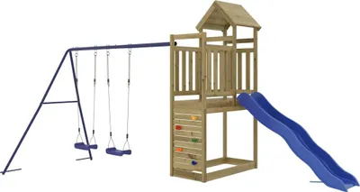 Produktbild von vidaXL Spielturm Imprägniertes Kiefernholz