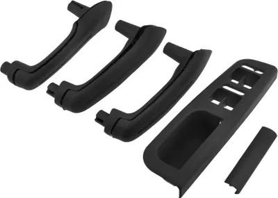 Immagine prodotto di Set maniglie interne per porte Compatibile con VW Golf 4, nero, 4 pezzi