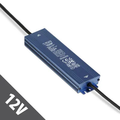 Immagine prodotto di Alimentatore LED 12 V 150 W IP67 impermeabile - Trasformatore 12 V CC 12,5 A - Driver LED per esterni - Adatto per strisce LED, telecamere e illuminazione da giardino [55005-12IP], Immagine generata dall'IA