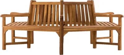 Produktbild von Baumbank Sonja mit Armlehnen 250 cm teak