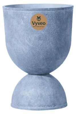Immagine prodotto di Vyveo - Vaso da fiori Muse - Grigio chiaro (Retro) - 40x57
