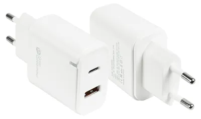 Produktbild von GoodConnections Charger 20W 2-Port USB-A/USB-C Weiß