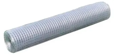 Image de Grillage galvanisé pour volières - Rouleau de grillage pour volières - 25 x 1 mètre - Clôture métallique pour volières et poulaillers - Argenté