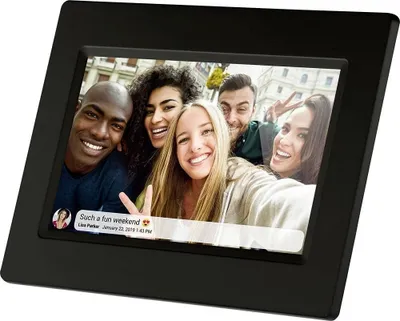 Obrázok produktu pre Braun Photo Technik DigiFrame 718 WiFi, 17,8 cm (7"), 1024 x 600 px, IPS, LED, BMP, GIF, JPEG, PNG, 8 GB