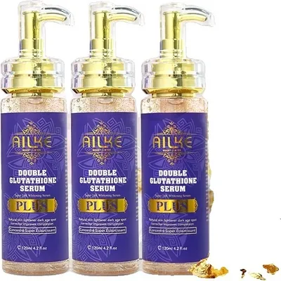 Produktbild von Glutathion Aufhellungscreme, fortschrittliche Aufhellung, Aufhellung der inneren Oberschenkel, 3 Flaschen Serum