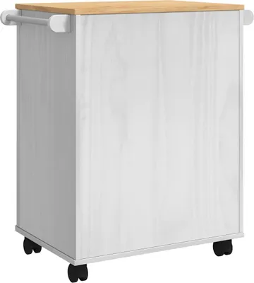 Obrázok produktu pre Kuchynský vozík FLORO Biela 72,5 x 45 x 80 cm