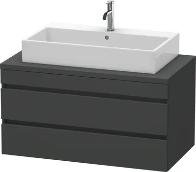 Image de Duravit DuraStyle meuble sous-lavabo pour console, 2 tiroirs, 1000mm, DS531904949