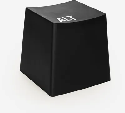Produktbild von Pouf Hocker aus Kunststoff Computer Tastatur Stuhl ALT