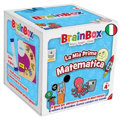 Obrázek produktu pro Asmodee - BrainBox: Moje první matematika - Hra pro učení a procvičování matematických dovedností
