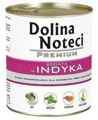 Productafbeelding van DOLINA NOTECI Premium, rijk aan kalkoen - droogvoer voor honden - 400 g