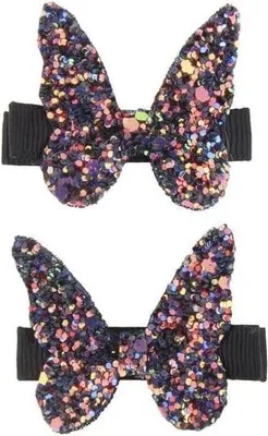 Produktbild von Haarspangen Schmetterling Rockstar, sortierte Ware - Haarschmuck für Kinder